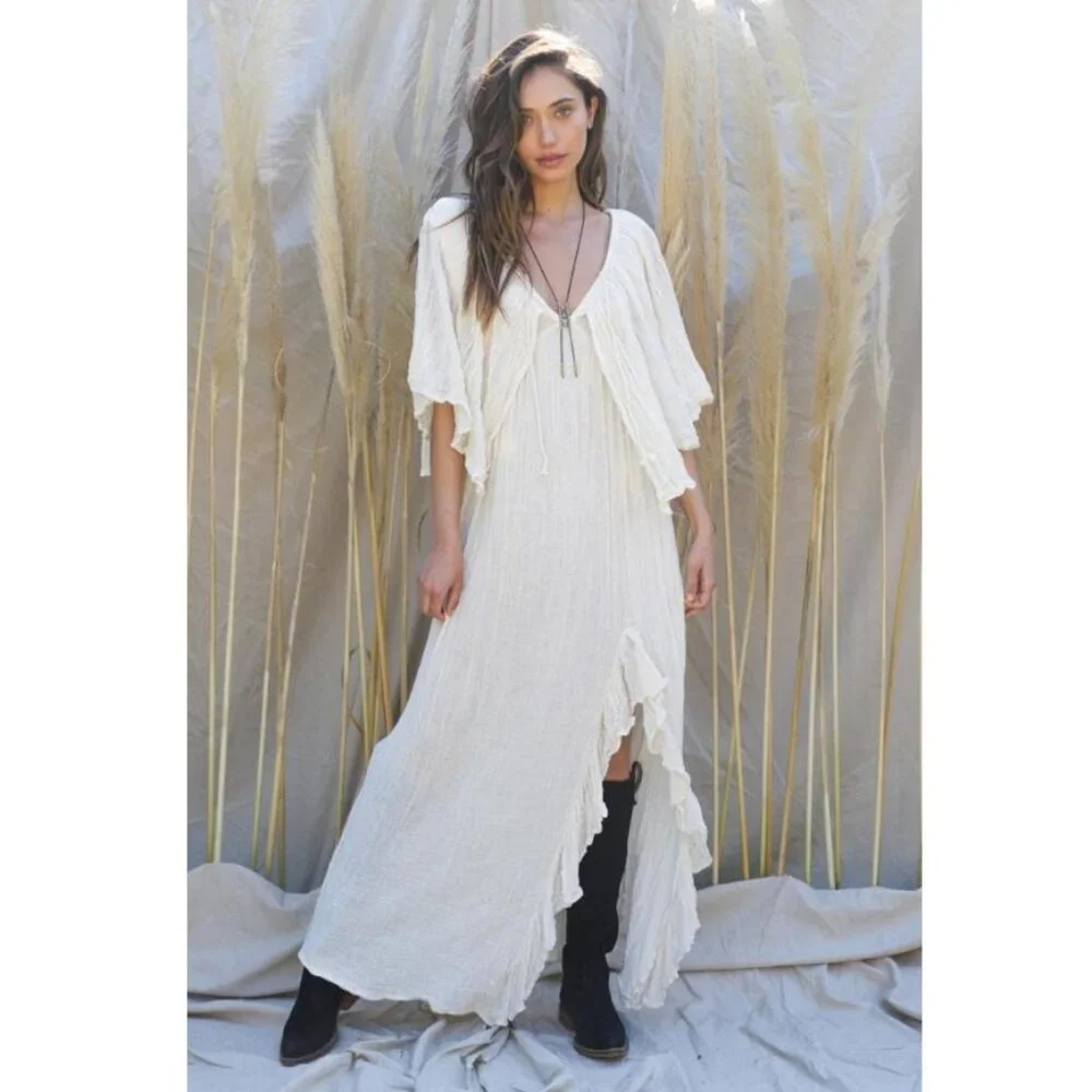 Jen's Pirate Booty Gauze‎ Mission Kaftan Small
